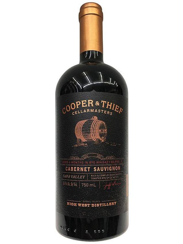 Cooper & Thief Bourbon Barrel Aged Rye Cabernet  The Best Wine Store