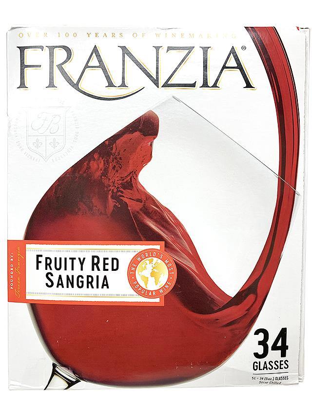 Franzia Fruity Red Sangria 5 Liter The Best Wine Store TBWS