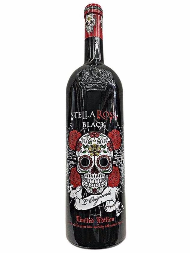 stella black rose wine