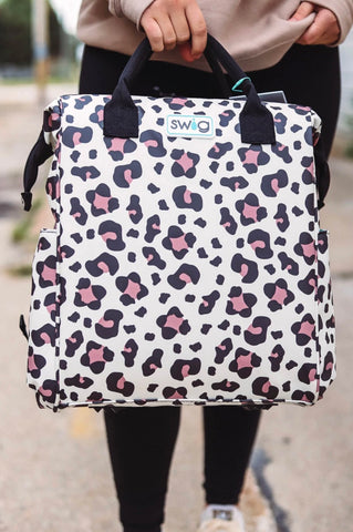 Swig Life - Luxy Leopard Packi Backpack Cooler