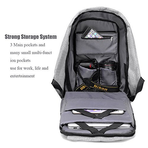 small anti theft travel backpack