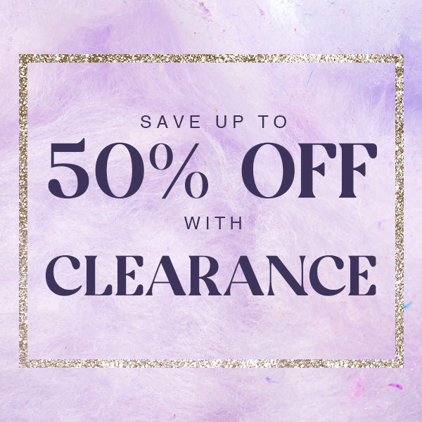 Extra 50% OFF our clearance section is live and ready to shop