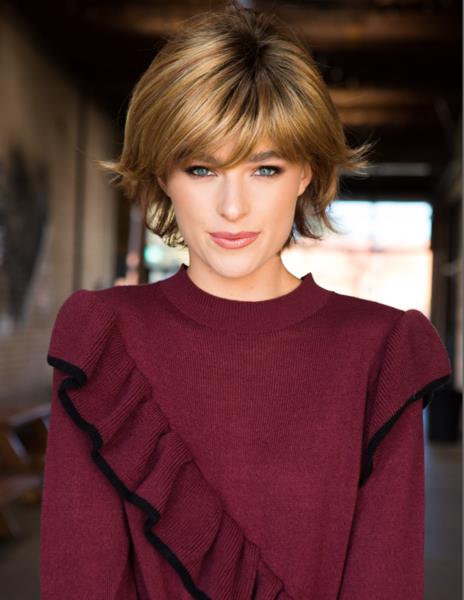 Short Wig With Bangs by Envy Wigs