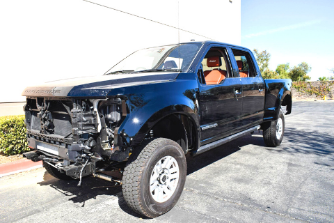 Applying the changes to the Ford F-250