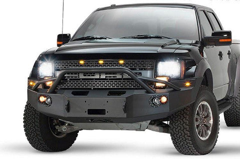 Fab Fours Premium Truck Front Bumper 2010-2014 Ford Raptor FF10-H1962-1