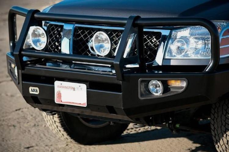 ARB 3464010 Deluxe Nissan Titan 2004 2011 Winch Front Bumper Black