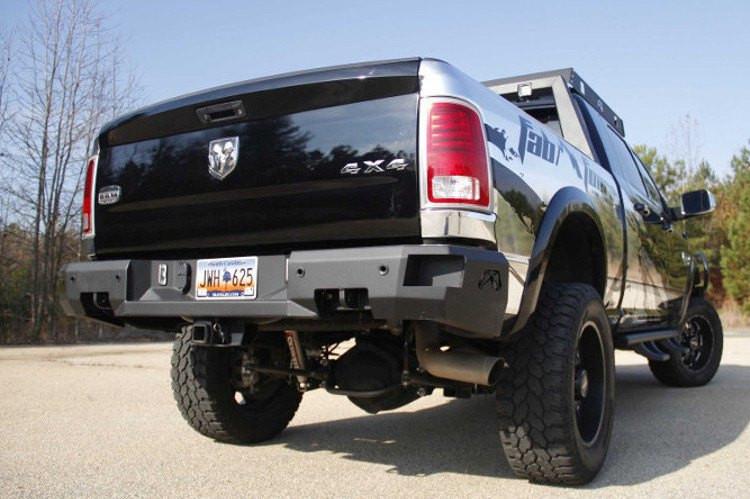 Fab Fours Dr09 W2950 1 Premium Dodge Ram 1500 Rear Bumper 2009 2018