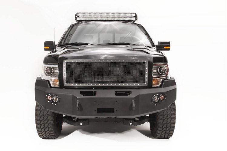 Fab Fours Ford F150 2009-2014 Front Bumper No Guard FF09-H1951-1