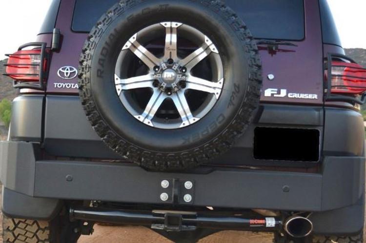 Body Armor Fj 2961 Pro Series Toyota Fj Cruiser Rear Bumper 2007