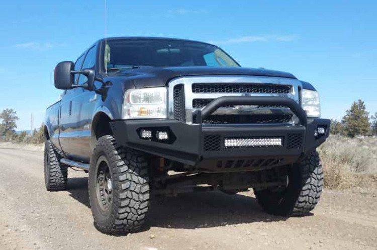 Trailready 31008 Ford F250f350 Superduty 2005 2007 Light Line Front Bumper With Pre Runner Guard