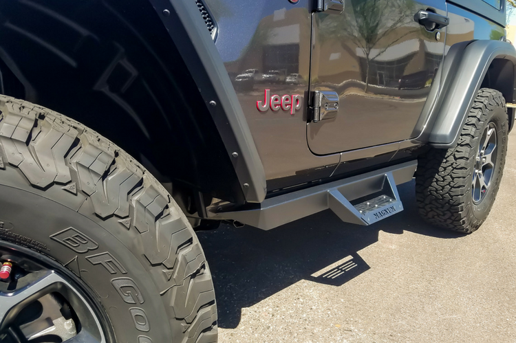 Magnum Raptor Series Jeep Wrangler JL Side Steps 2018-2019 RTS47JP 2-Door