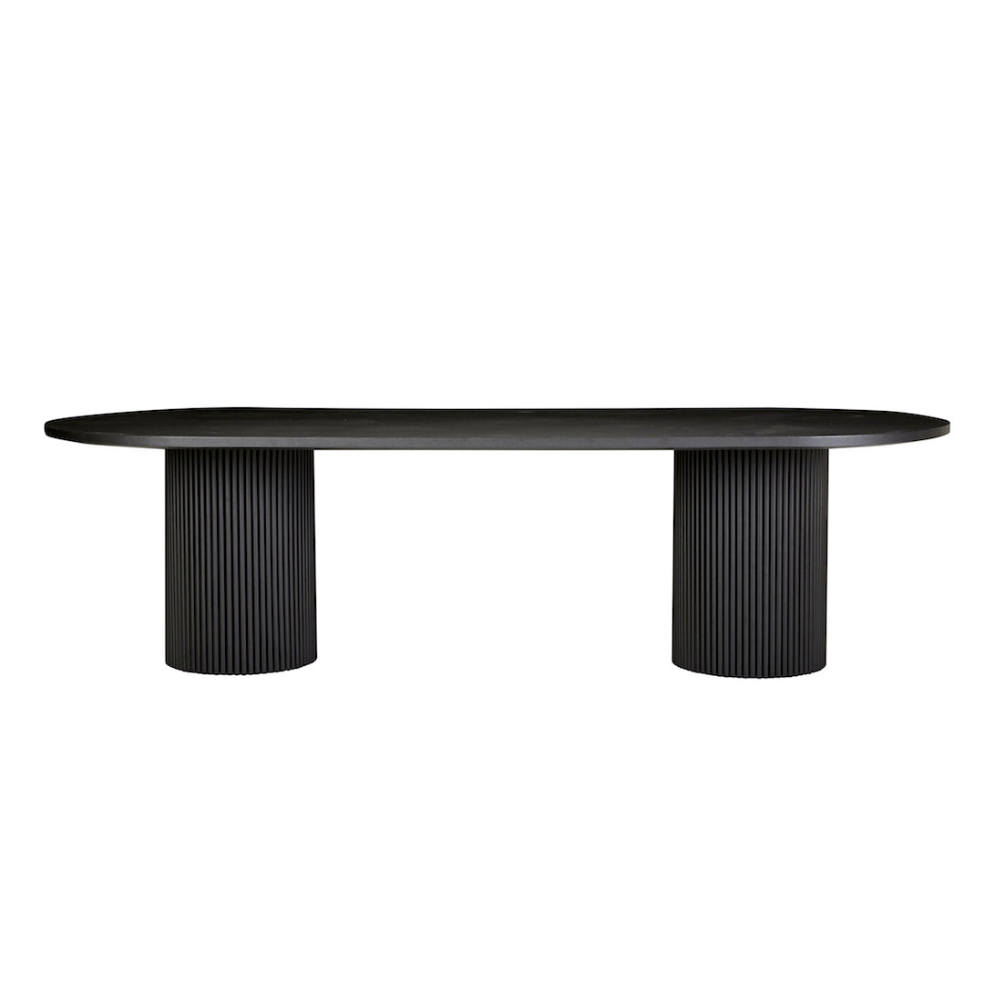 GlobeWest | Benjamin Ripple Oval Dining Table