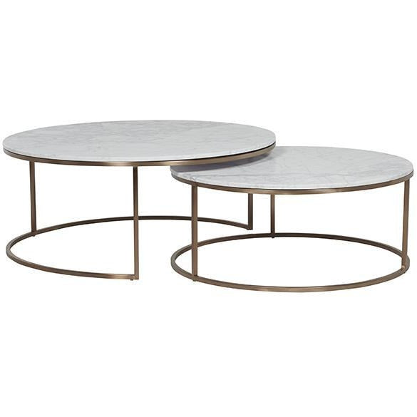 Round Nesting Tables Cult Furniture