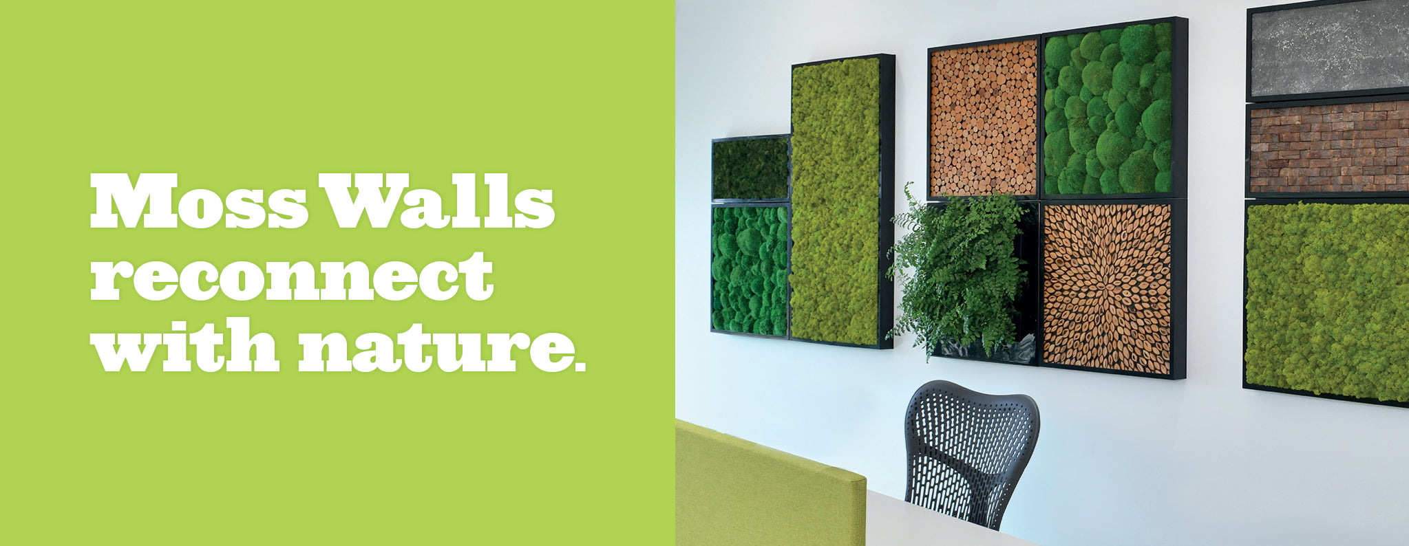 Moss Walls Art Kits - Botanicus Green