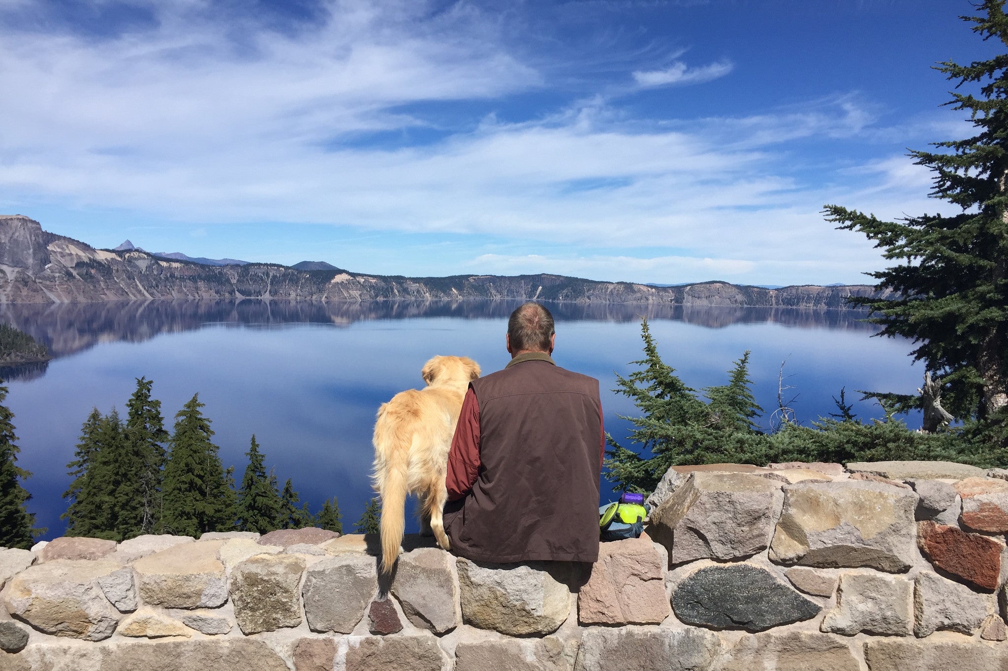 are dogs allowed at crater lake oregon