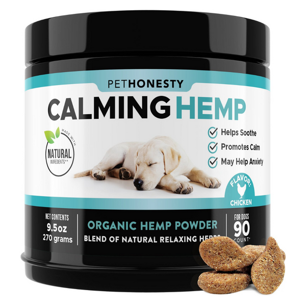 Anti-anxiety products and calming aids for dogs - Calming hemp chews for dogs