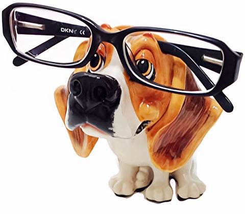 DJANGO DOG BLOG_Beagle Dog Breed Lovers Novelty Eyeglass Holder Stand