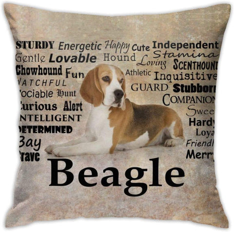 Django Dog Blog-Beagle Breed Pillow