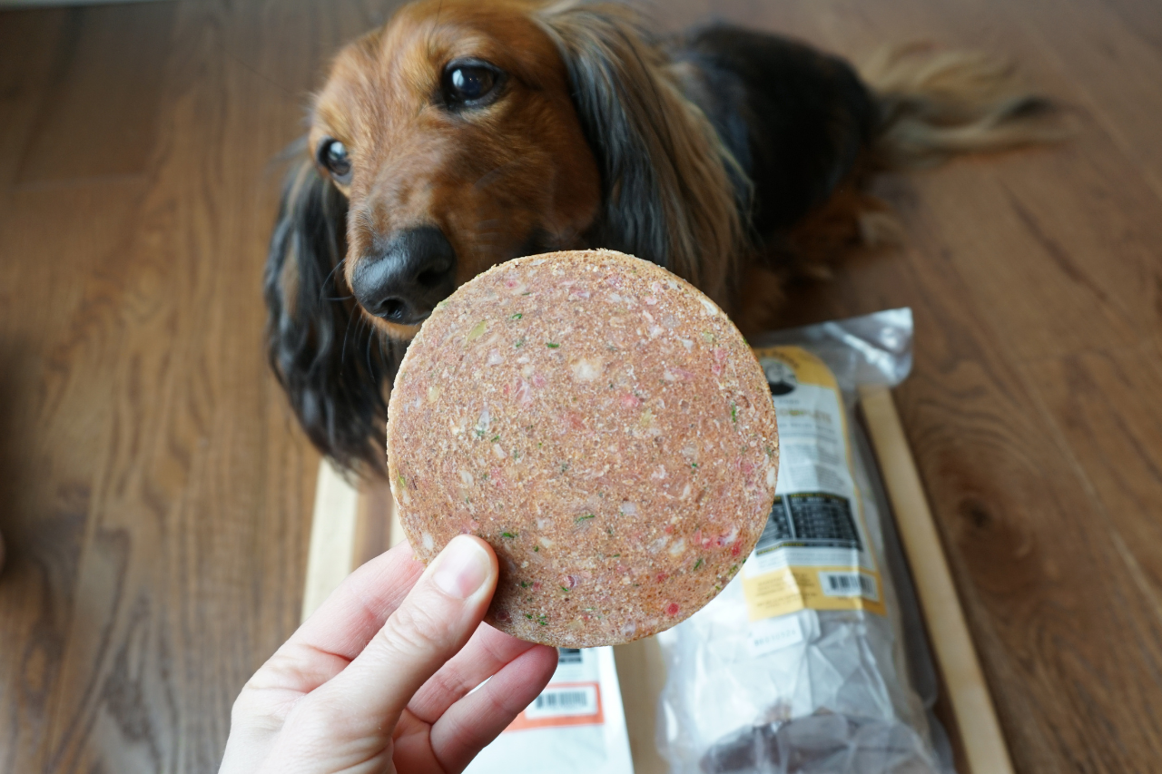 Raw dog food reviews - Review of premium raw dog food company Oma's Pride - djangobrand.com