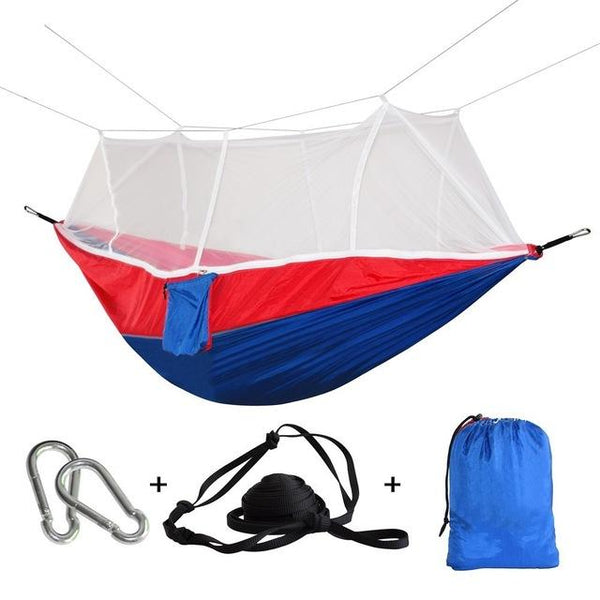 Camper Mosquito Net Parachute Hammock Sugar And Cotton