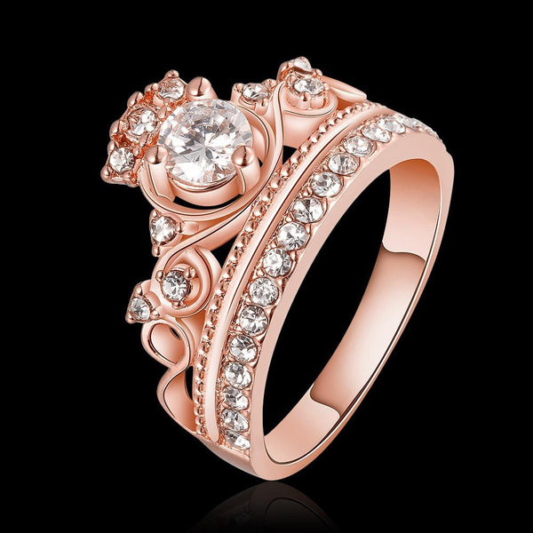 Rose Gold Queen Ring – Sugar & Cotton