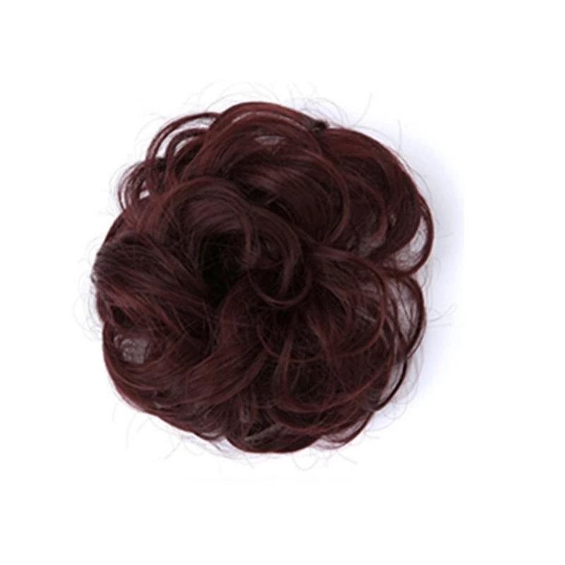 Messy Bun Fake Hair Scrunchie – Sugar & Cotton