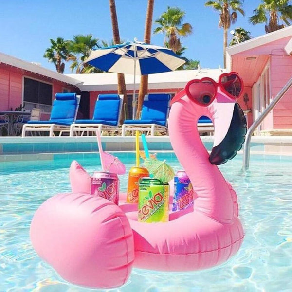 Rosalie - Floating Flamingo Cup Holder – Sugar & Cotton