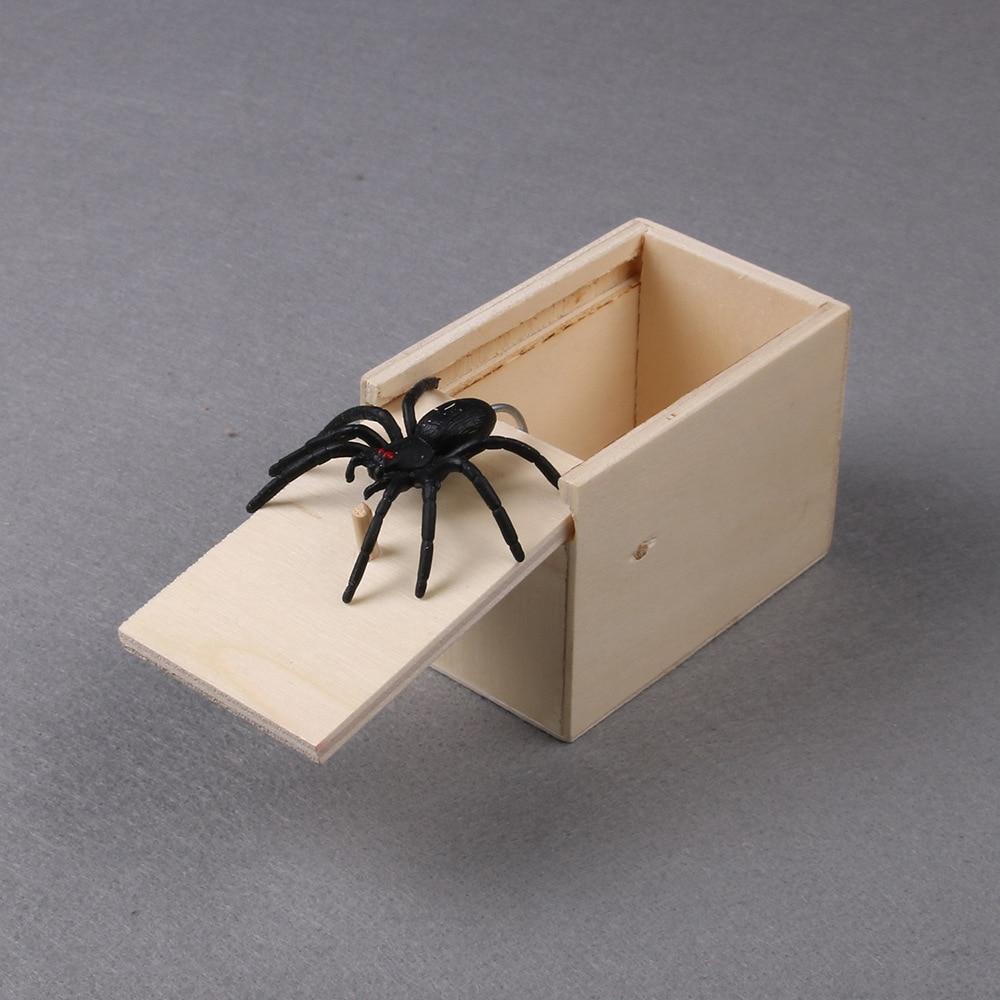 spider prank box