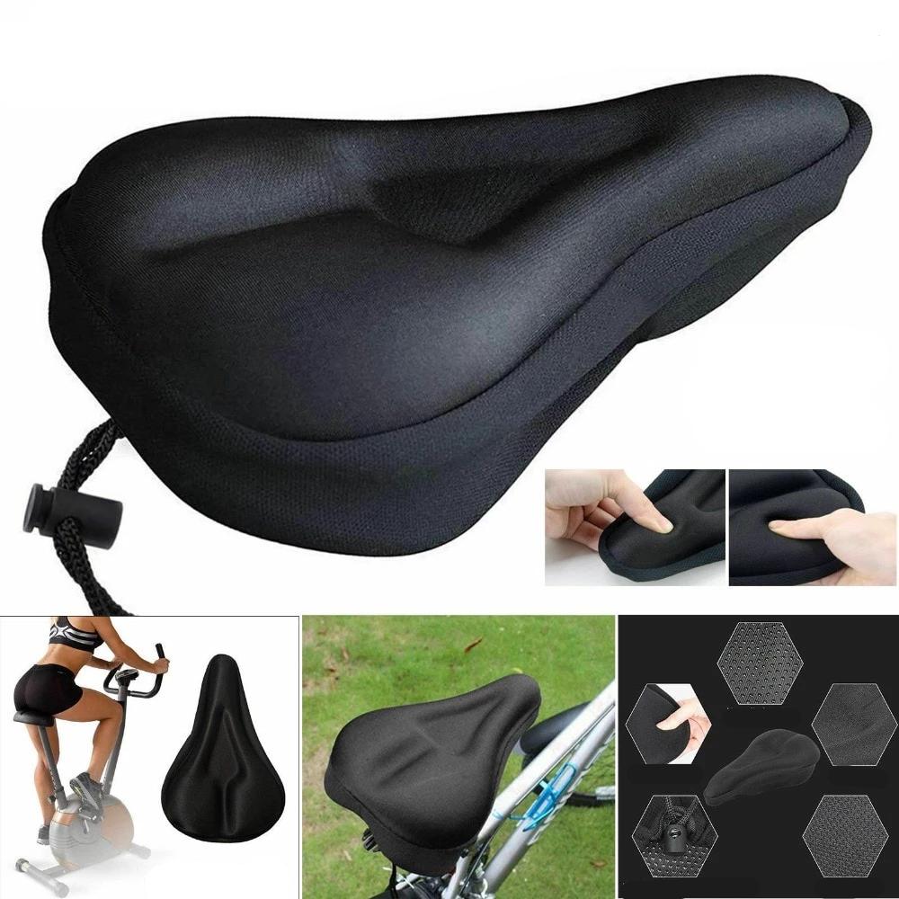 Breathable Extra Comfort Bicycle Seat Cushion Sugar And Cotton