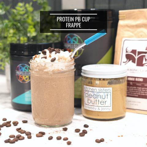Propello Life Protein Peanut Butter Cup Frappuccino Healthy Recipe