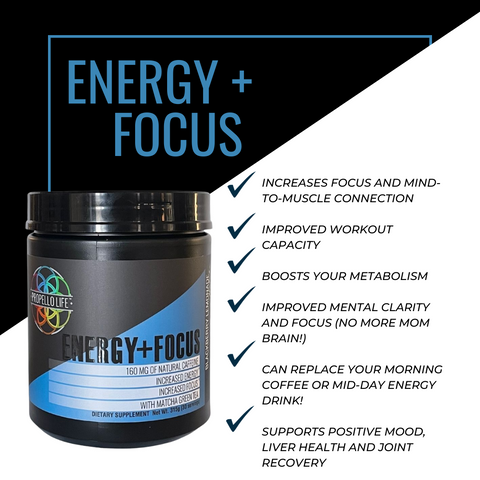 Propello Life Energy and Focus is best pre workout with matcha energy