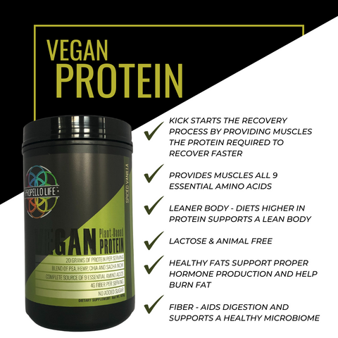 Propello Life Vegan Protein is the best plant based protein powder