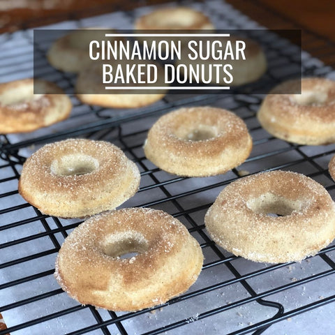 Propello Life cinnamon sugar baked donuts recipe