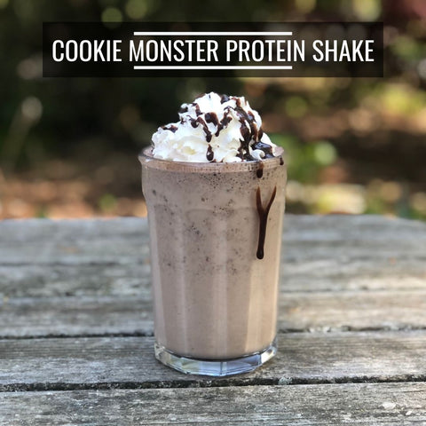 Propello Life Cookie Monster Protein shake made with the best grass fed whey protein natural supplements