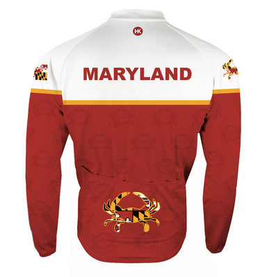Hill Killer Maryland Flag Cycling Jersey X-Large