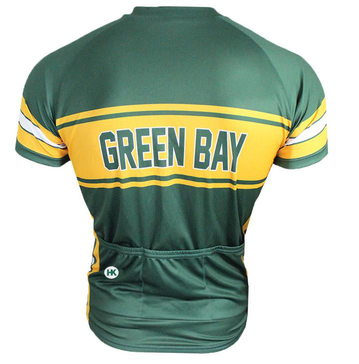Green Bay Retro Men's Cycling Jersey 
