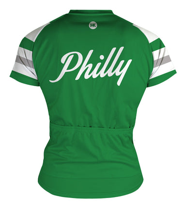 Philly Retro Men's Cycling Jersey | Hill Killer Apparel Small / Regular / Green