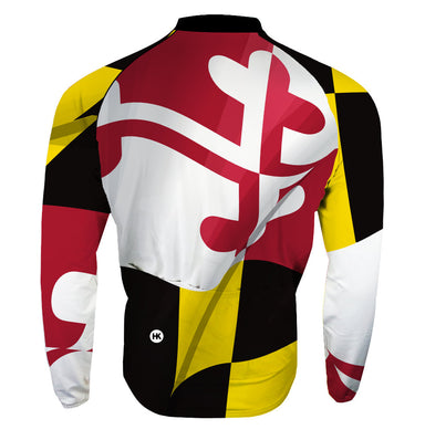 DC Flag Men's Cycling Jersey | Hill Killer Apparel X-Large / Regular / White