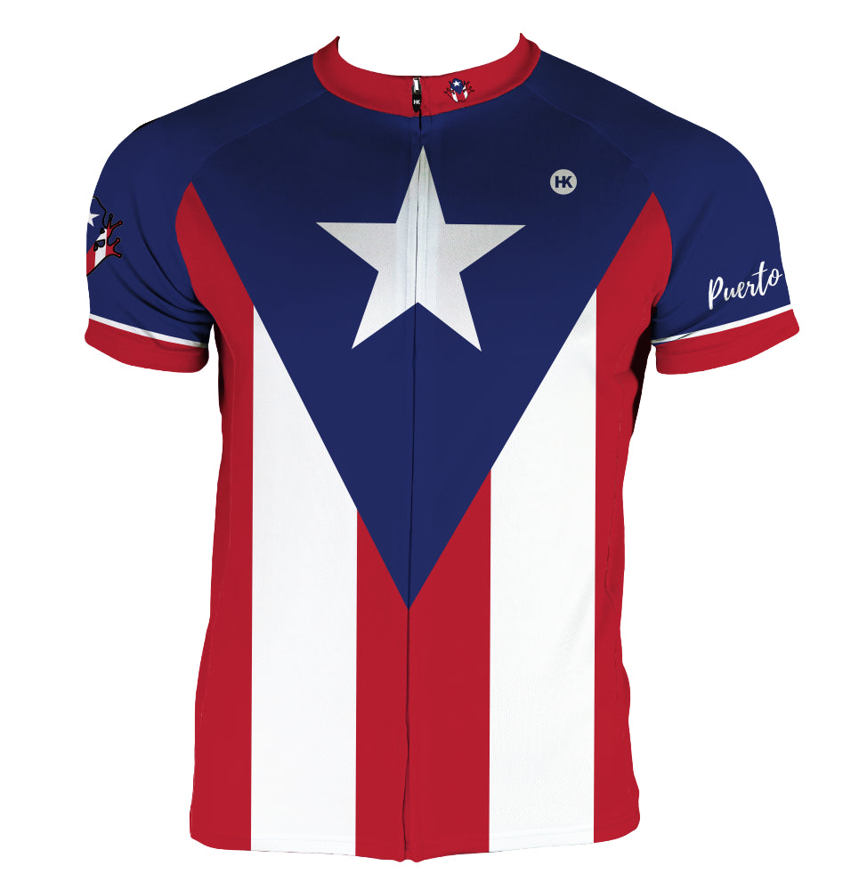 Puerto Rico Flag Men S Cycling Jersey Hill Killer Apparel