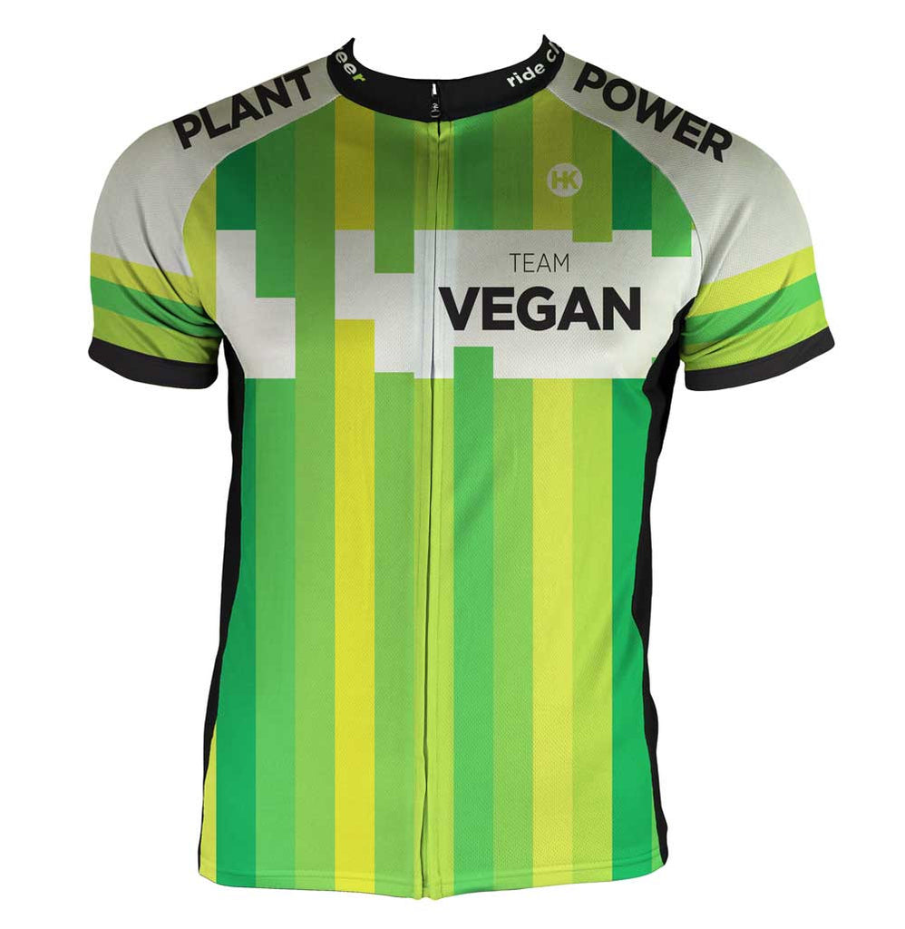 team vegan cycling jersey