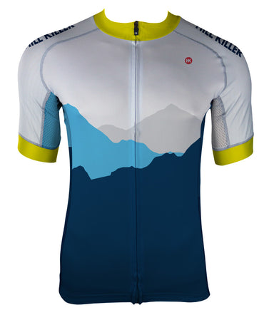 Chicago '108' Men's Cycling Jersey | Hill Killer Apparel 2X-Large / Regular / Blue