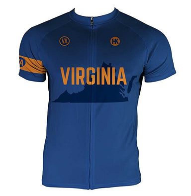 Philly Retro Men's Cycling Jersey | Hill Killer Apparel Large / Regular / Blue