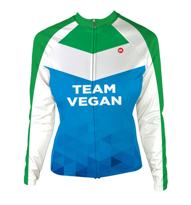 team vegan cycling jersey