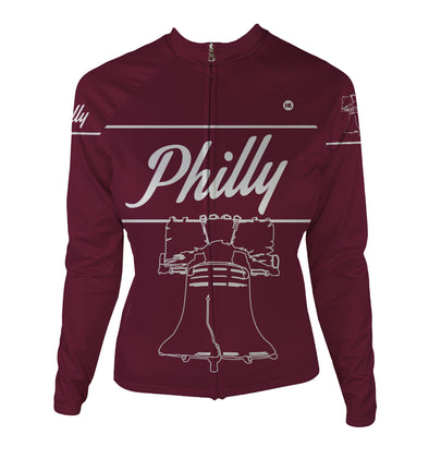 maroon cycling jersey