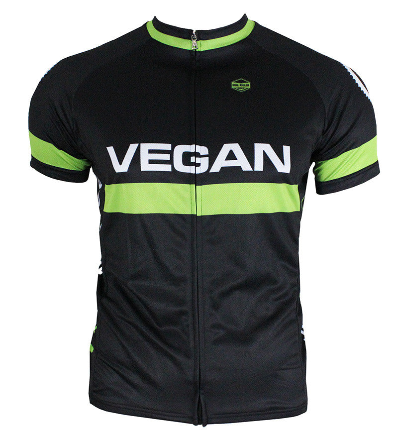 team vegan cycling jersey