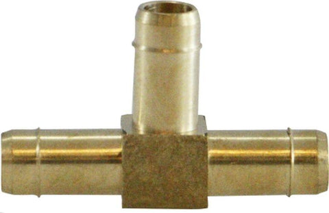 Buy 27 26 Midland 1 2 X 1 2 X 3 8 Two Barb Tee Brass Fittings Single And Double Barb Union Tee Hayward Supply