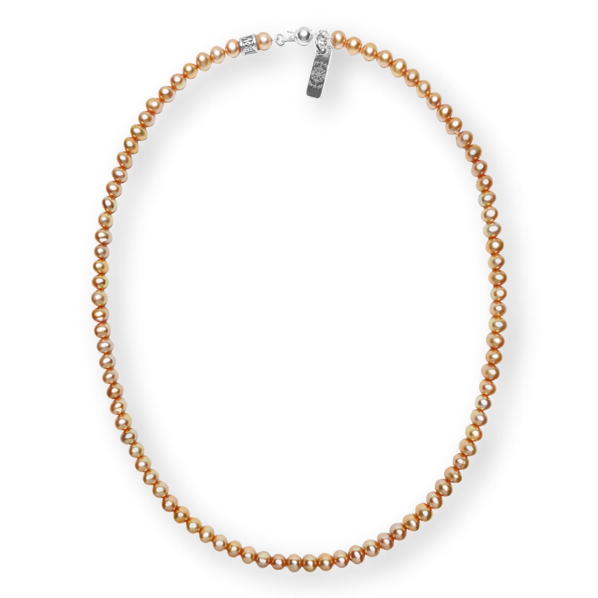 Cultured Golden Freshwater Pearl Women鈥檚 Necklace