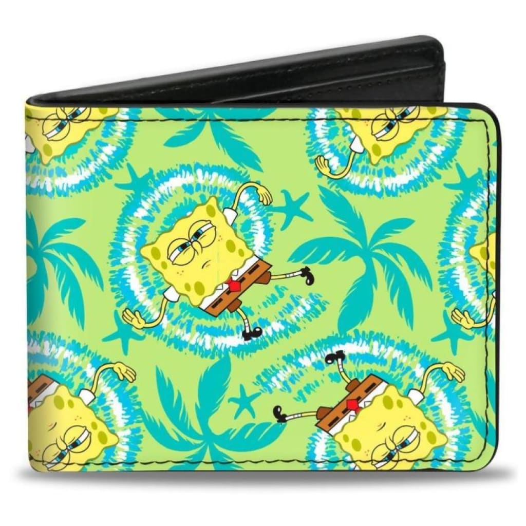 Spongebob Squarepants Wavy Noodle Arm Vegan Leather Wallet