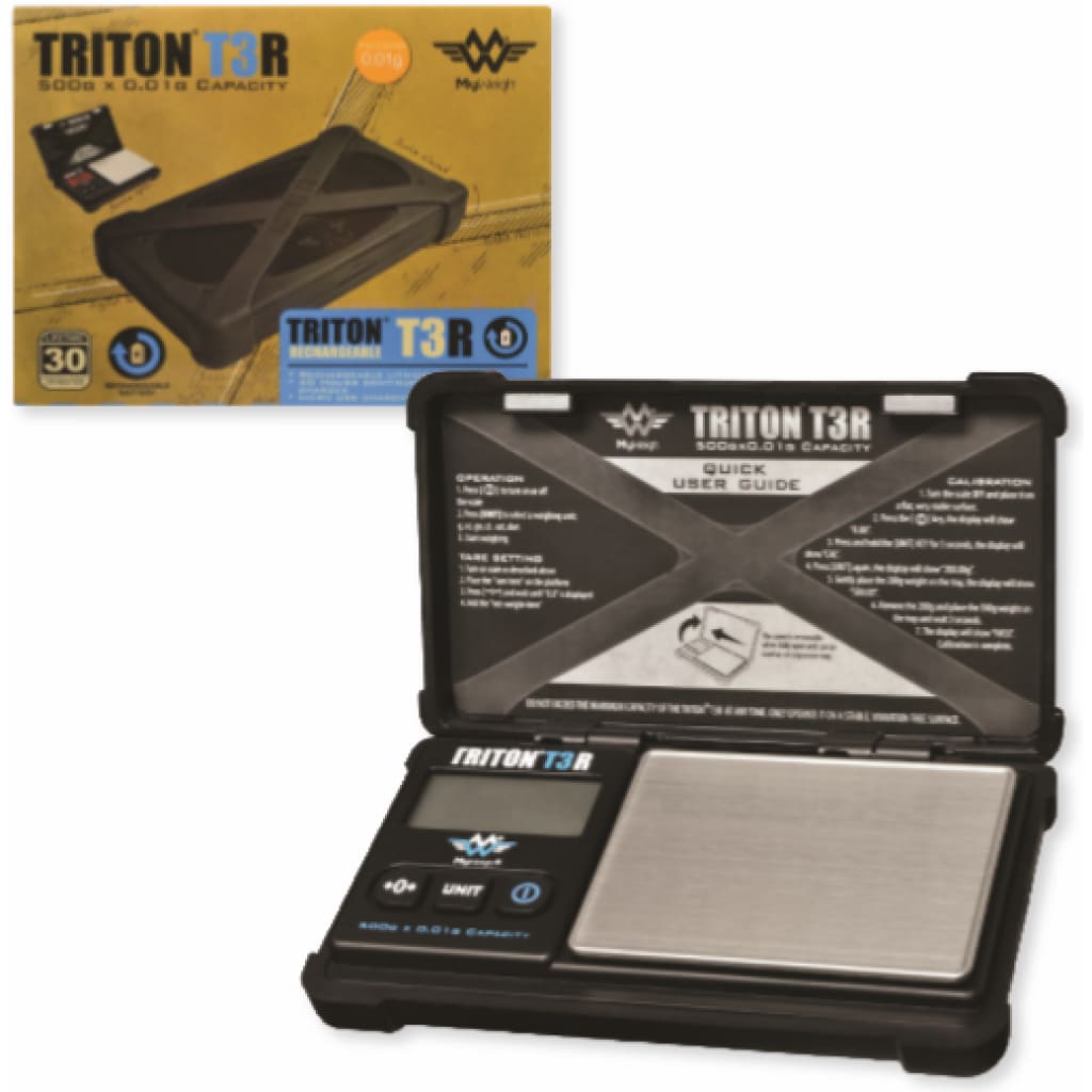 My Weigh Triton T3R 500 Rechargeable Digital Scale