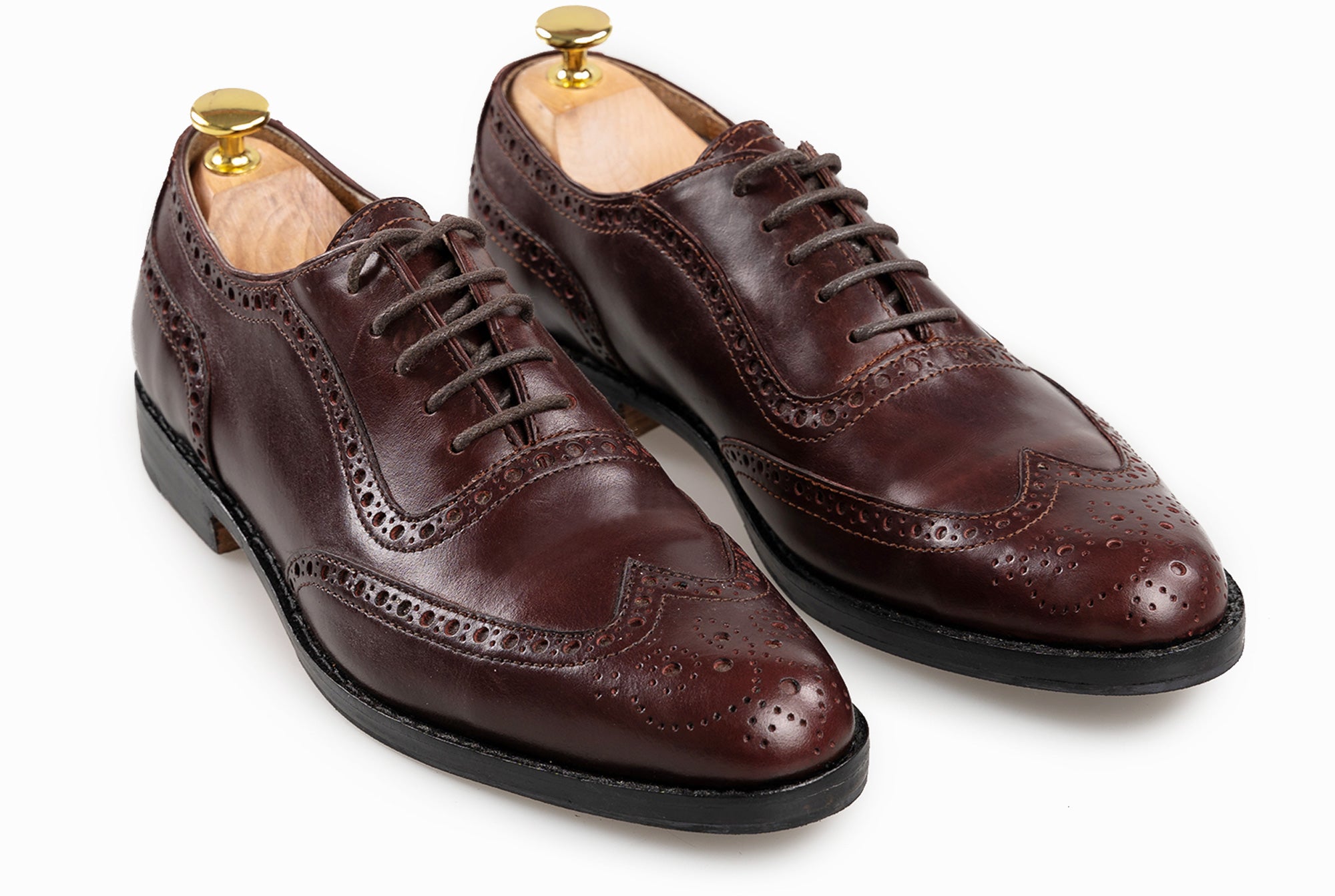 The Grand Wingtip Oxford - Oxblood 